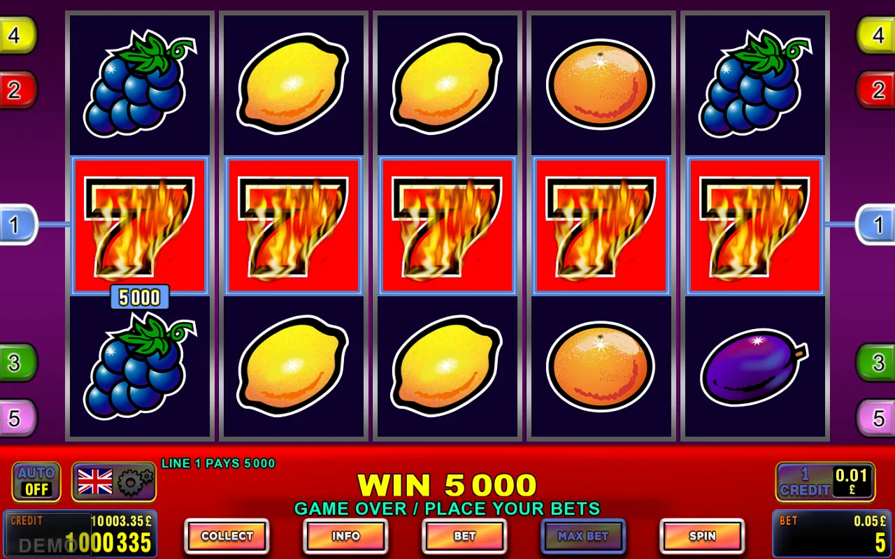 Sizzling Hot Spielautomat